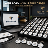 Bulk Custom Sublimation Keychains – Personalized Logo Keychains for Businesses - Patch Vista