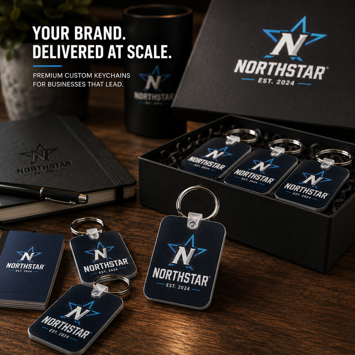 Bulk Custom Sublimation Keychains – Personalized Logo Keychains for Businesses - Patch Vista