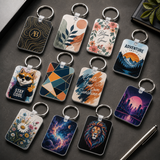 Personalized Artwork Keychain – Transform Your Designs into Everyday Treasures - Patch Vista