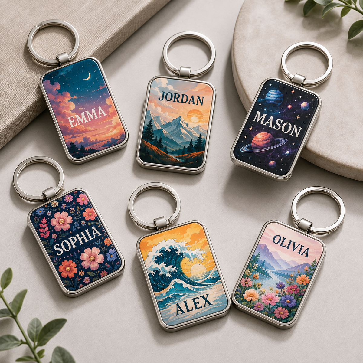 Personalized Artwork Keychain – Transform Your Designs into Everyday Treasures - Patch Vista