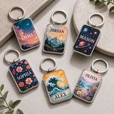 Personalized Artwork Keychain – Transform Your Designs into Everyday Treasures - Patch Vista