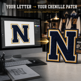 Custom Chenille Letterman Jacket Patches: Personalize Your Pride - Patch Vista