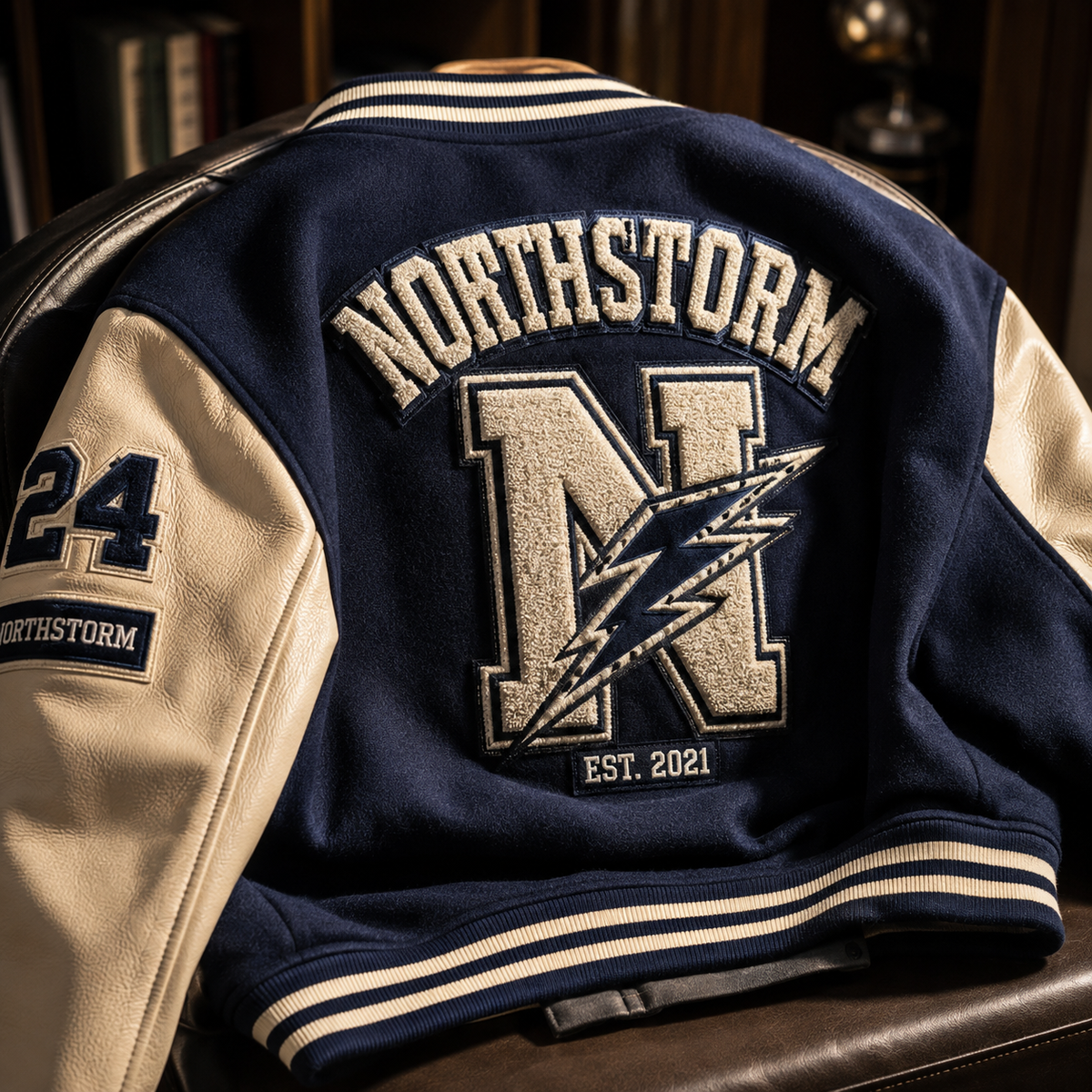 Custom Chenille Letterman Jacket Patches: Personalize Your Pride - Patch Vista