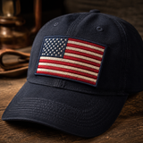 Custom USA Flag Patches | Patriotic Embroidered Iron On Patches for Hats, Jackets & Backpacks - Patch Vista