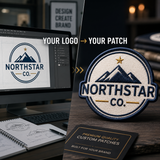Custom Business Logo Patches | Embroidered Promotional Patches for Brands, Uniforms & Workwear - Patch Vista