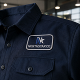 Custom Business Logo Patches | Embroidered Promotional Patches for Brands, Uniforms & Workwear - Patch Vista