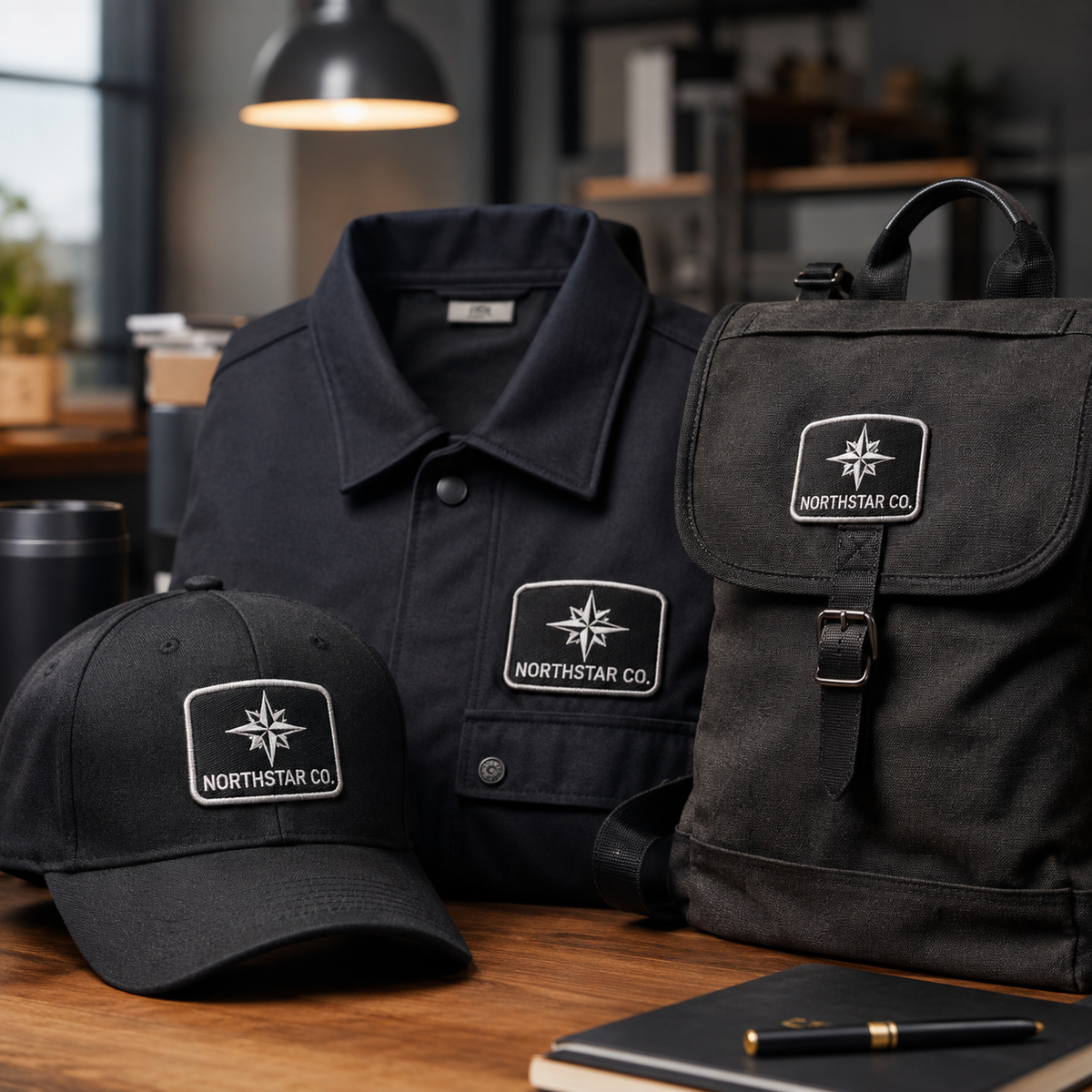 Custom Business Logo Patches | Embroidered Promotional Patches for Brands, Uniforms & Workwear - Patch Vista