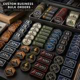 Custom Business Logo Patches | Embroidered Promotional Patches for Brands, Uniforms & Workwear - Patch Vista