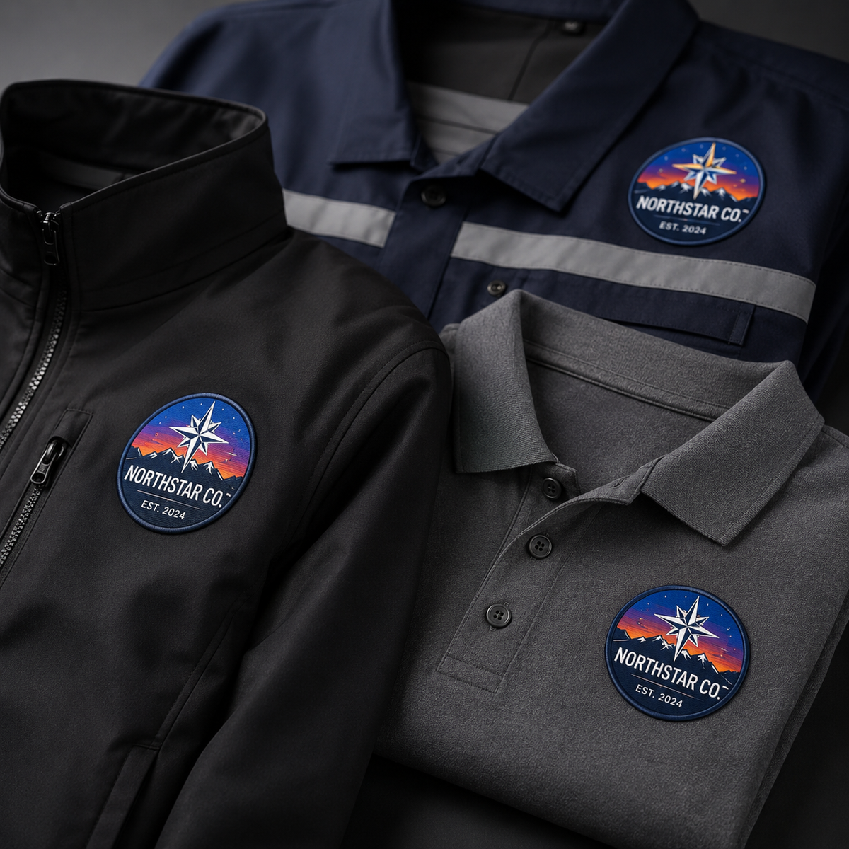 Custom Sublimation Patches | Full Color Logo Patches for Hats, Jackets & Uniforms - Patch Vista