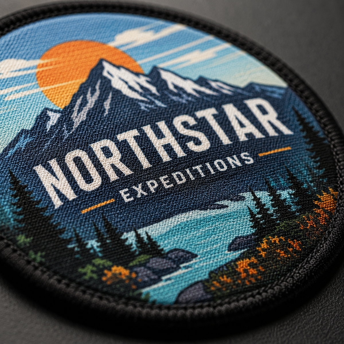 Custom Sublimation Patches | Full Color Logo Patches for Hats, Jackets & Uniforms - Patch Vista