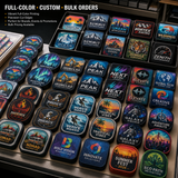 Custom Sublimation Patches | Full Color Logo Patches for Hats, Jackets & Uniforms - Patch Vista
