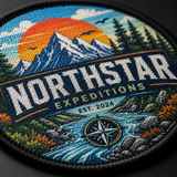 Custom Full Color Sublimation Patches | Personalized Logo, Photo & Iron On Patches - Patch Vista
