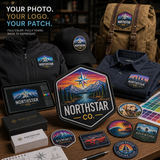 Custom Full Color Sublimation Patches | Personalized Logo, Photo & Iron On Patches - Patch Vista