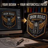 Custom Motorcycle Patches | Embroidered Biker Club Patches for Vests, Jackets & Gear - Patch Vista
