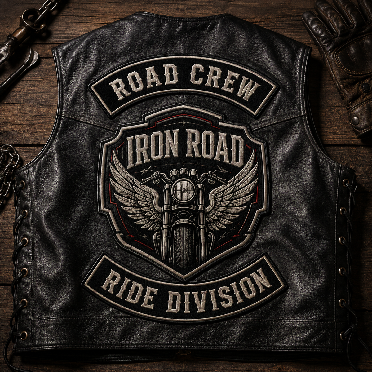 Custom Motorcycle Patches | Embroidered Biker Club Patches for Vests, Jackets & Gear - Patch Vista