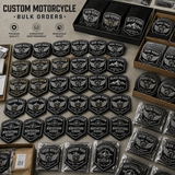 Custom Motorcycle Patches | Embroidered Biker Club Patches for Vests, Jackets & Gear - Patch Vista