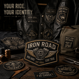Custom Motorcycle Patches | Embroidered Biker Club Patches for Vests, Jackets & Gear - Patch Vista