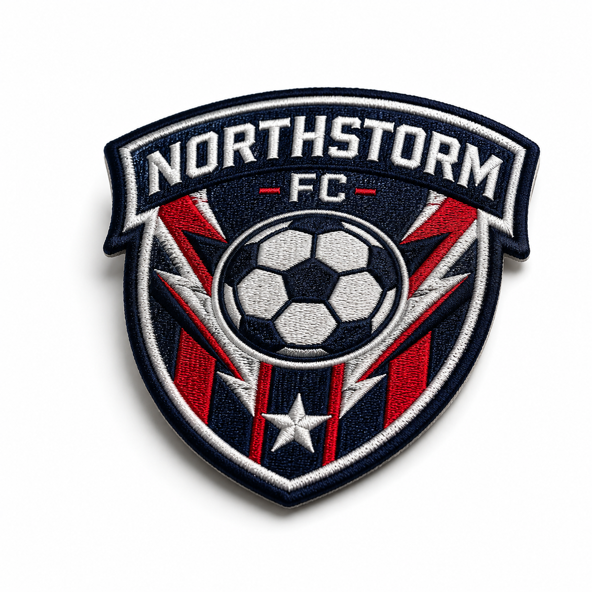 Custom Soccer Patches | Embroidered Football Team Logo Patches for Jerseys, Bags & Jackets - Patch Vista