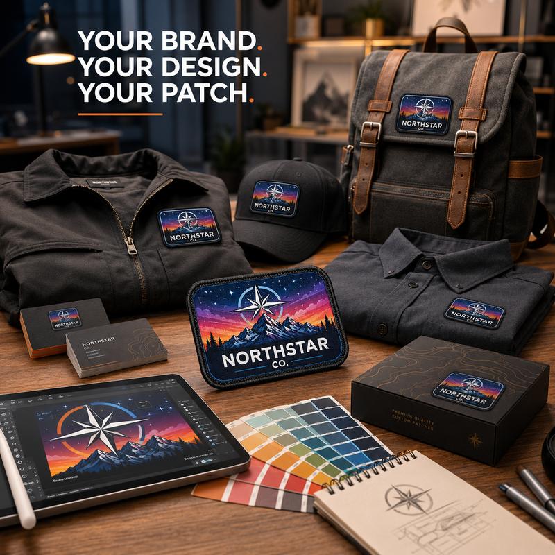 Custom Printed Sublimation Patches | Full Color Logo Patches for Brands & Businesses - Patch Vista