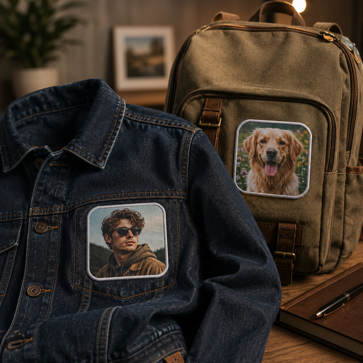 Custom Photo Sublimation Patches | Personalized Picture & Image Iron On Patches - Patch Vista