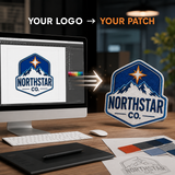 Custom Logo Sublimation Patches | Full Color Business & Brand Patches for Apparel - Patch Vista