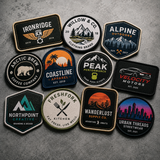 Custom Sublimated Hat Patches | Full Color Logo Patches for Caps, Beanies & Bags - Patch Vista
