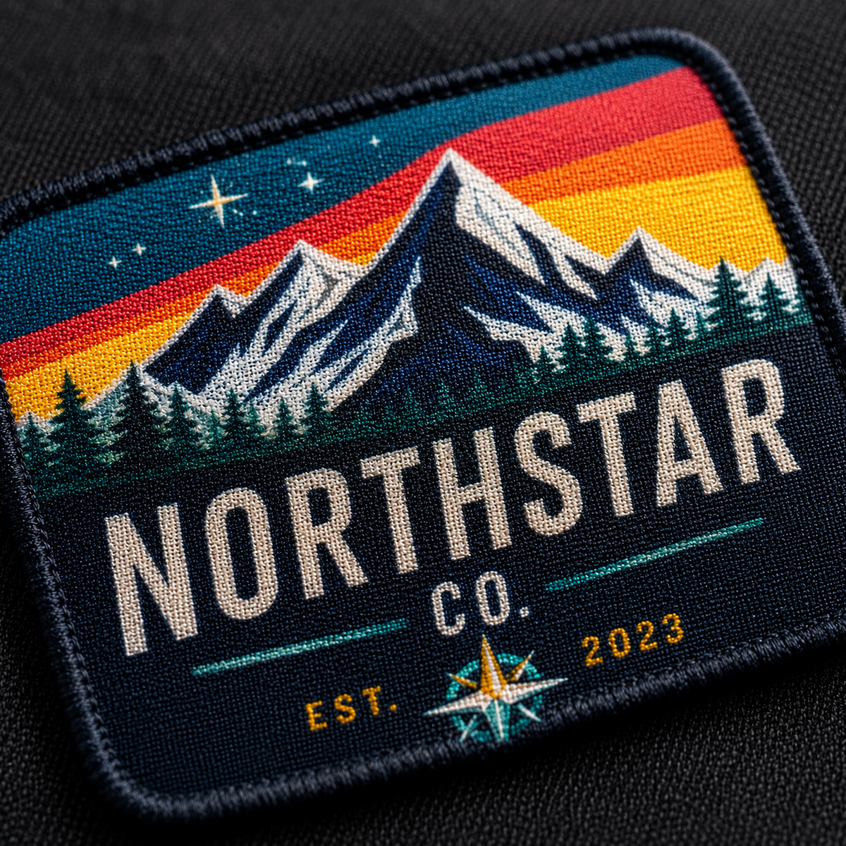 Custom Sublimated Hat Patches | Full Color Logo Patches for Caps, Beanies & Bags - Patch Vista