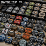 Custom Sublimated Hat Patches | Full Color Logo Patches for Caps, Beanies & Bags - Patch Vista