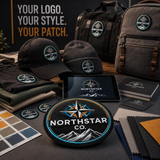 Custom Sublimated Hat Patches | Full Color Logo Patches for Caps, Beanies & Bags - Patch Vista