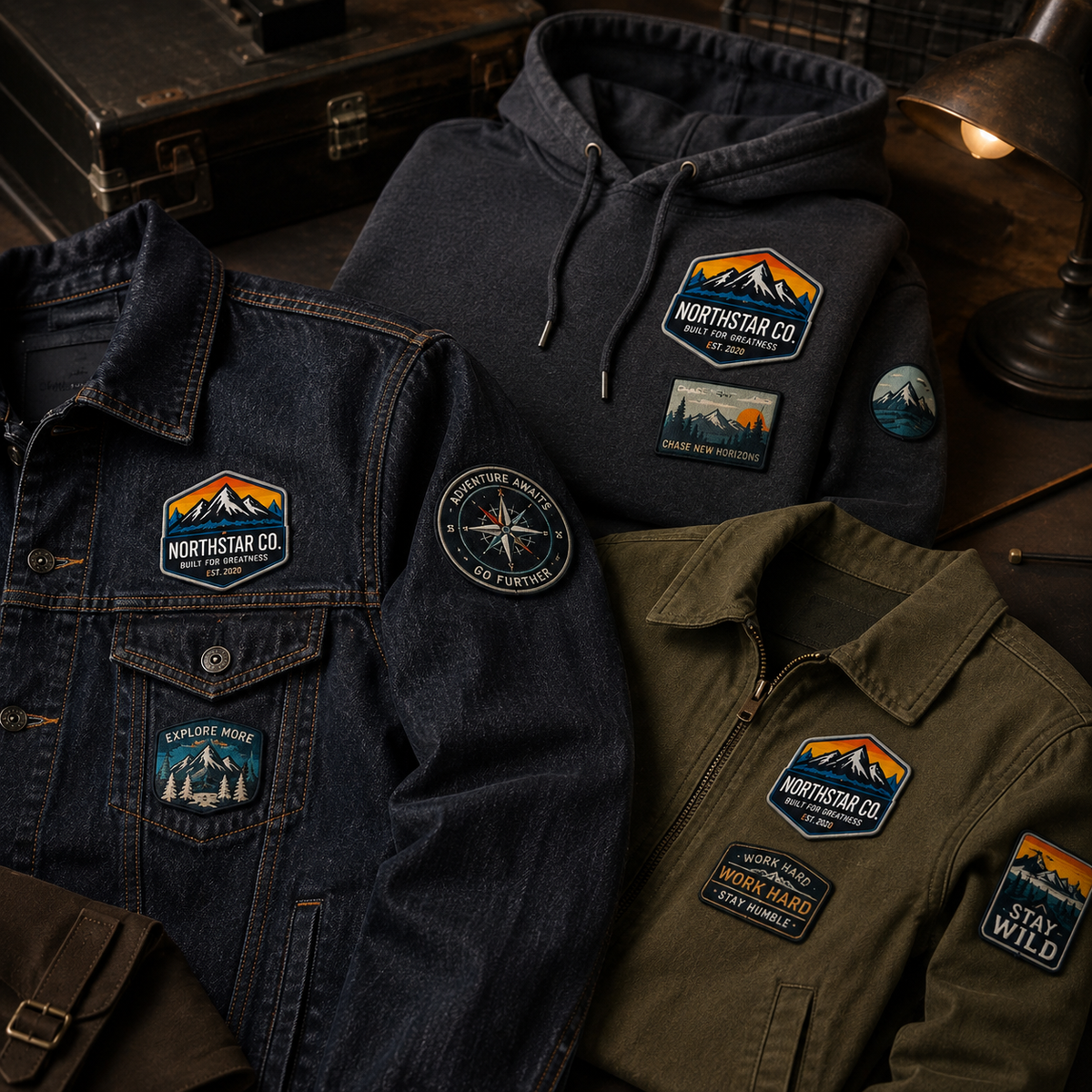 Custom Sublimation Iron On Patches | Personalized Full Color Patches for Clothing - Patch Vista