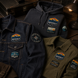 Custom Sublimation Iron On Patches | Personalized Full Color Patches for Clothing - Patch Vista