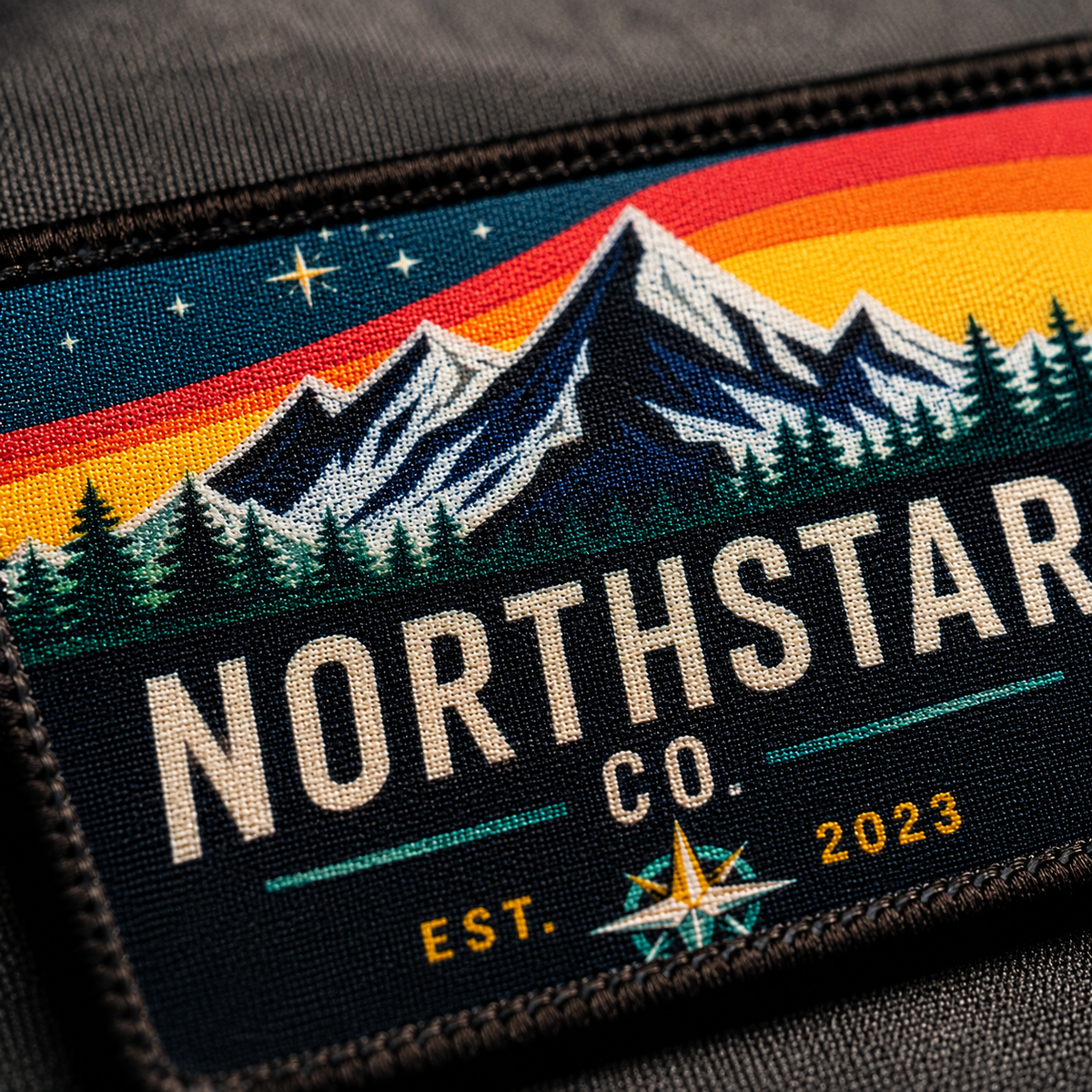 Custom Sublimation Iron On Patches | Personalized Full Color Patches for Clothing - Patch Vista
