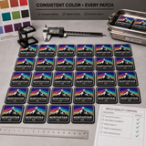 Custom Sublimation Patches Bulk | Wholesale Full Color Logo Patches for Businesses - Patch Vista