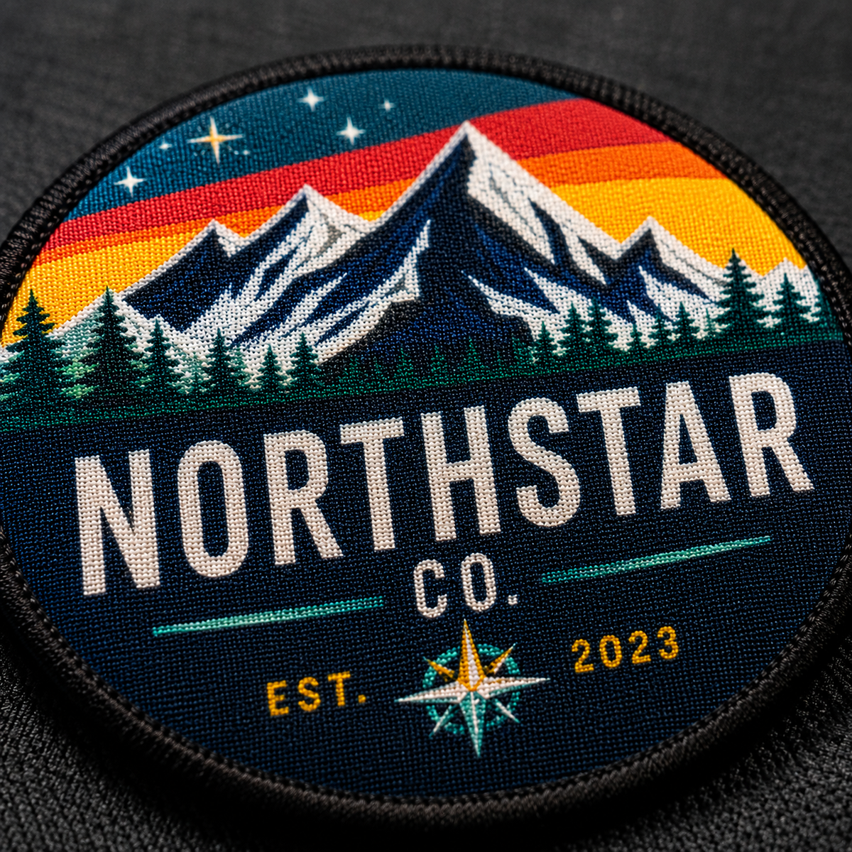 Custom Sublimation Patches Bulk | Wholesale Full Color Logo Patches for Businesses - Patch Vista