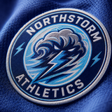 Custom Sports Sublimation Patches | Full Color Team Logo & Uniform Patches - Patch Vista