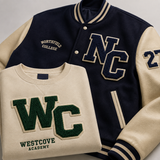 Custom Chenille Letter Patches | Varsity Jacket & College Patches | Personalized Letter, Number & School Patches