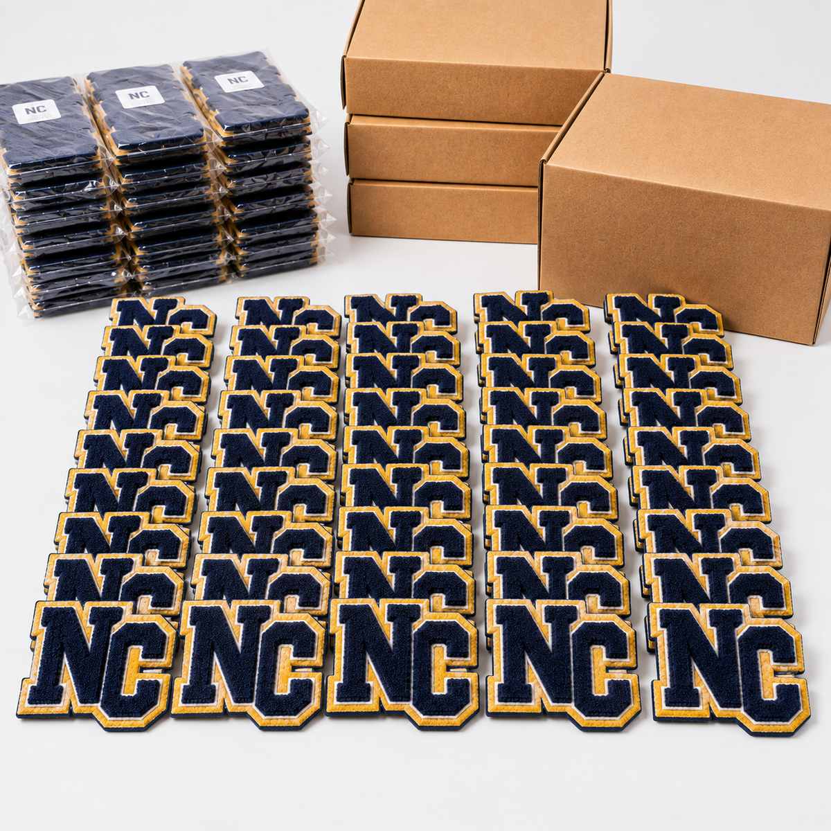 Custom Varsity Chenille Patches | Personalized Jacket & Team Patches | Letterman, School & College Patches