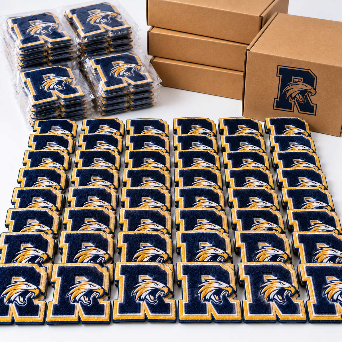 Custom Chenille Jacket Patches | Personalized College & Varsity Patches | Custom Letterman Jacket Patches