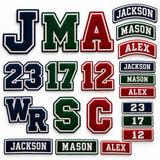 Custom Chenille Jacket Patches | Personalized College & Varsity Patches | Custom Letterman Jacket Patches
