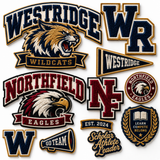 Custom Chenille Jacket Patches | Personalized College & Varsity Patches | Custom Letterman Jacket Patches