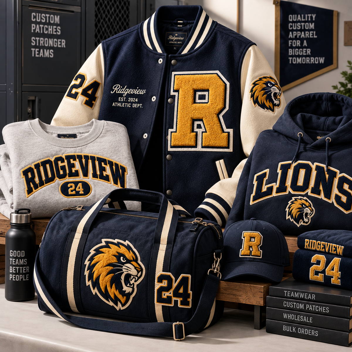 Wholesale Custom Chenille Patches for Personalized Apparel