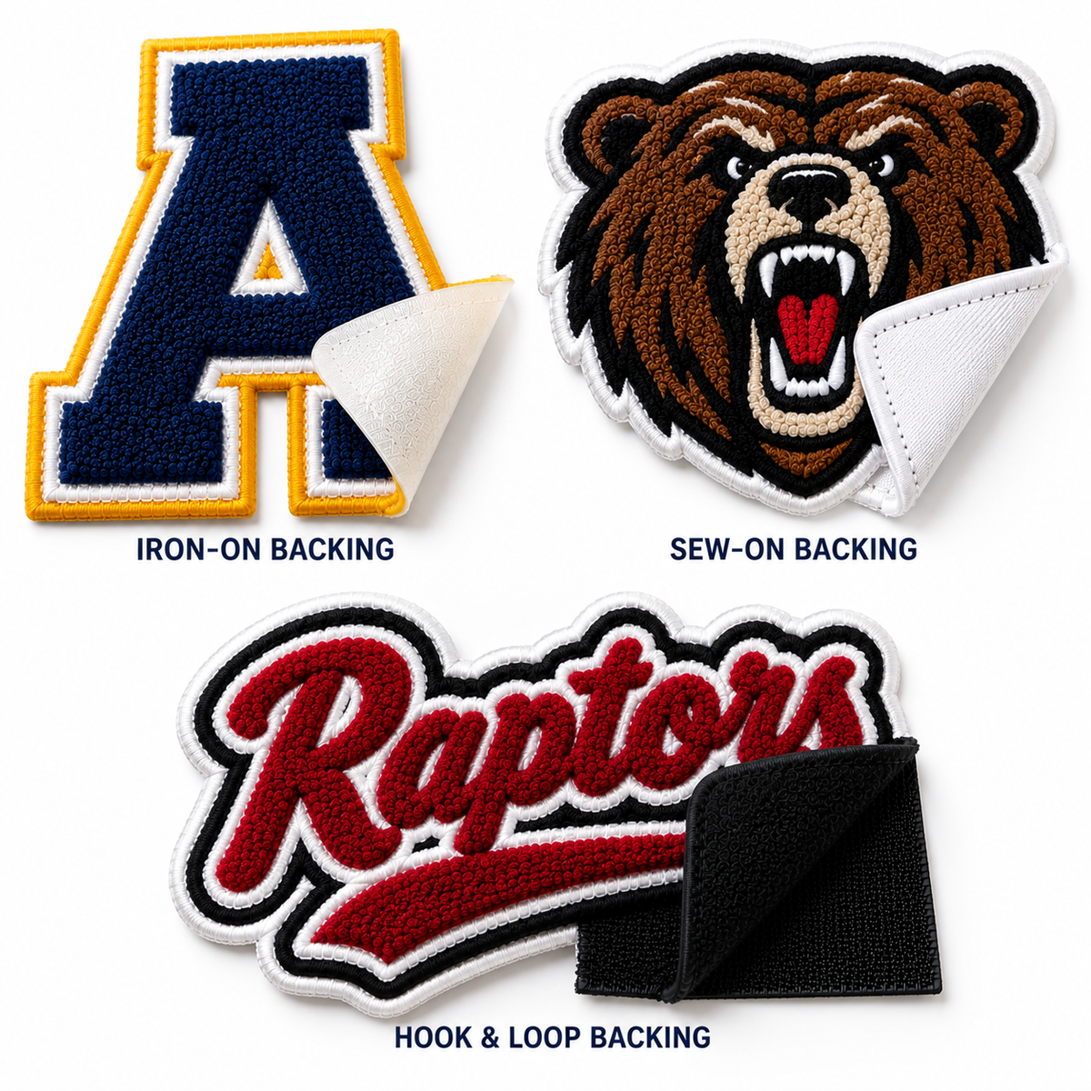 Wholesale Custom Chenille Patches for Personalized Apparel