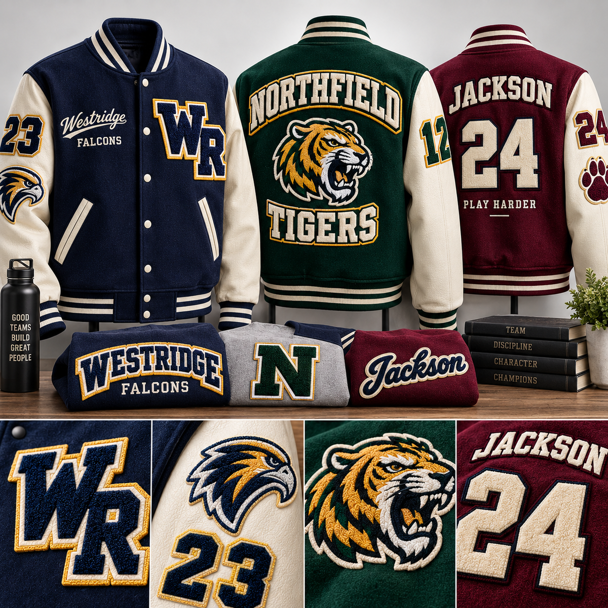 Wholesale Custom Chenille Patches for Personalized Apparel