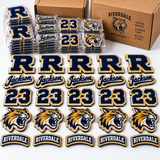 Custom Chenille Varsity Patches | Letter, Number, Name & Logo Patches | Personalized Letterman Jacket Patches