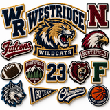 Custom Chenille Varsity Patches | Letter, Number, Name & Logo Patches | Personalized Letterman Jacket Patches