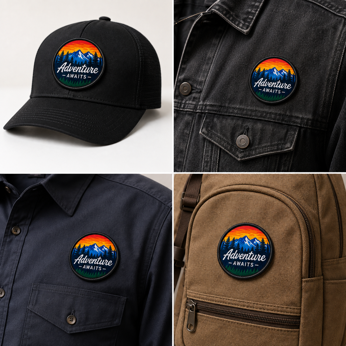 Custom Sublimation Patches – Full Color Logo, Photo & Personalized Patches - Patch Vista