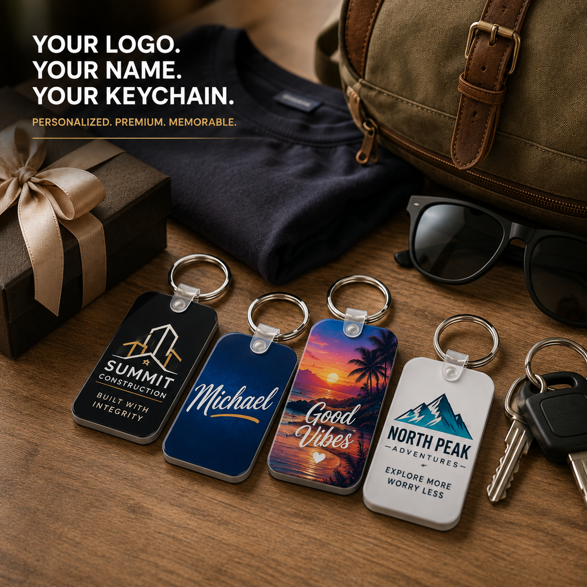 Personalized Photo Keychain – Create Your Unique Keepsake - Patch Vista