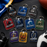 Personalized Team Keychains – Custom Sublimation Keychains for Every Sports Enthusiast - Patch Vista
