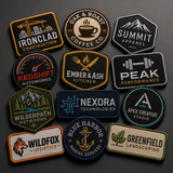 Custom Logo Embroidered Patches | Personalized Iron On & Sew On Business Patches - Patch Vista