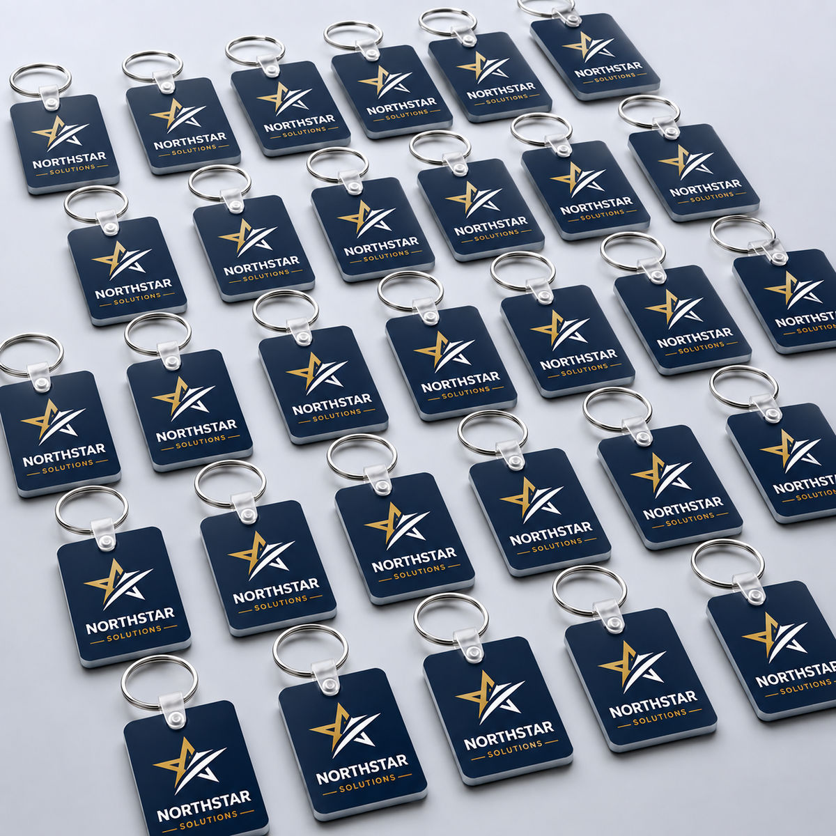 Bulk Custom Sublimation Keychains – Personalized Logo Keychains for Businesses - Patch Vista